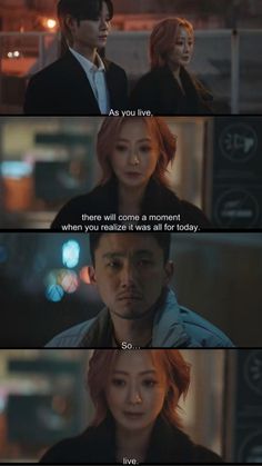 the korean actors are talking to each other in this scene from their upcoming movie,