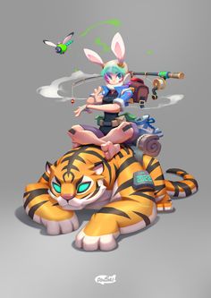 Rabbit Year 2023, Rabbit Year, Concept Art Tutorial, Character Design Sketches, Character Sketches, Game Concept Art, Arte Sketchbook, Game Character Design, Character Design Animation