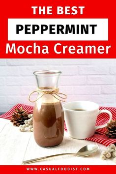 the best peppermint mocha creamer recipe