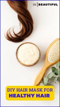 Hair Masks, Diy Hair Mask, Be Pretty, Diy Hair, Bad Hair Day, Bad Hair, Hair Mask, Hair Day