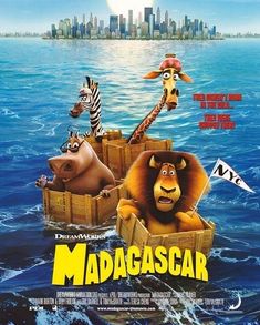 the movie madagascar is shown in this image