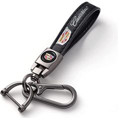 Cadillac Luxury Keychain Genuine Leather Luxury Keychain, Good Looking Cars, Stainless Steel Cross Pendant, Cadillac Ct6, Skull Pendant Necklace, Family Presents, Car Key Fob, Keychain Set, Mens Accessories Jewelry