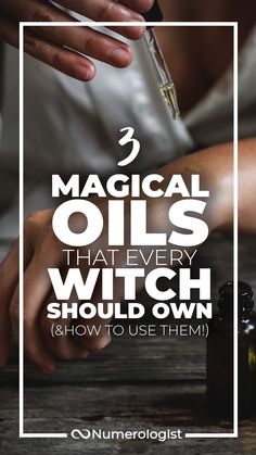 Essential Oils For Witches, Witch Oils Recipe, Magick Oil Recipes, Wicca Oils, Ritual Oils, Witchy Business, Essential Oil Perfumes Recipes