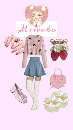 #miwako#paradise kiss#look#pink Paradise Kiss Miwako, Paradise Kiss, Paradise, Kiss, My Style, Outfit Inspo, Pink, Clothes