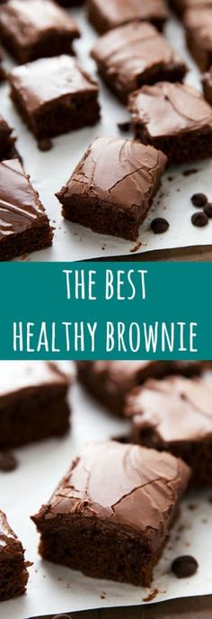 the best healthy brownie recipe ever