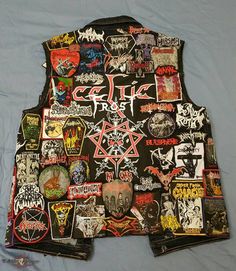 MadButcher1221's Pestilence, Morturay Drape, Deathhammer, Only Death Is Real Battle Jacket | TShirtSlayer Punk Culture, Punk Looks, Heavy Metal Art