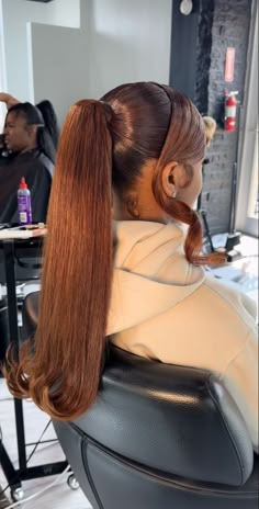 Prom Hairstyles Black, Down Hairstyles For Prom, Barbie Ponytail, Hairstyles For Prom, Sleek Ponytail Hairstyles, Black Ponytail Hairstyles, Estilo Indie, Birthday Hair