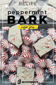 peppermint bark is the perfect treat for any holiday party, and it's so easy to make