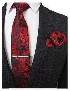 Return Policy Fast Delivery Trusted seller Floral Necktie and Pocket Square Tie Clip Sets for Men Product Description Material:jacquard woven silk blend, texture is silky smooth soft. Size:3.15 inches (8cm) wide and 58 inches(147cm) long;Handkerchief 9 inches x 9 inches(23cm x 23cm), Tie Clip: 2.32inches(5.9cm) Package include:Necktie+Pocket Square+Tie Clip High Quality Assurance: 1200 careful stitches make your necktie heavy weighted and elastic. Easy to tie a beautiful knot. Refund: You can apply for a refund if you are not satisfied Shipping Returns Payment Shipping Shipping is FREE to all addresses other than APO/PO boxes in the lower 48 states. All our stock ships from US-based warehouses. Shipped via USPS or UPS (depending on location and package weight) Unless stated otherwise, all Floral Necktie, Unique Valentines Gifts, Suits Men Business, Tie And Pocket Square, Wedding Attire, Ties Mens, Wedding Suits, Pocket Square