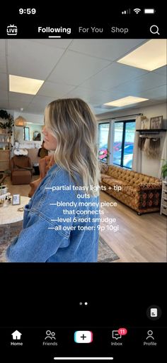 Blond With Dimension, Dark Root Blonde Ends, Brunette Balayage Hair Formulas, Winter Hairstylist Outfits, Sandy Blonde Formula, Natural Blonde To Brunette, Fall Bayalage Brunette With Money Piece, 9nb Shades Eq, Blonde Hair Formulas