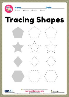 the matching shapes worksheet for toddlers to learn how to make their own shapes