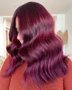 34 Stunning Purple Hair Ideas to Elevate You and Your Hair Winter Hair Color Purple, Purple Hair Shades, Warm Purple Hair, Ash Purple Hair, Silver Purple Hair, Purple Hair Ideas, Purple Hair Extensions