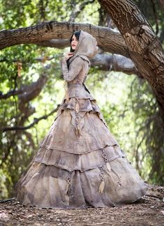 Steampunk Mode, Fantasy Dresses, Fantasy Dress, Steampunk Fashion, Fantasy Fashion, Look Fashion, Pretty Dresses