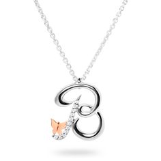 The “Letter B” pendant necklace features a delicate butterfly and lab-grown diamonds set in sterling silver. Available in sterling silver Available chain lengths: 16 and 18 inches Set with round lab-grown diamonds, .055 ctw Attention to quality and detail is paramount to Ivy Jewelry Made in New York City Inspiration Timeless. Sentimental. Elegant. The designer added a delicate butterfly to each letter in the series to symbolize a “beautiful soul.” Whether your initial reminds you of a partner, c B Pendant Necklace, Initial Pendant Necklace B, Letter B Necklace, Luxury Diamond Initial Pendant Jewelry, Ivy Jewelry, B Necklace, City Inspiration, A Beautiful Soul, Diamond Alphabet Pendant Letters