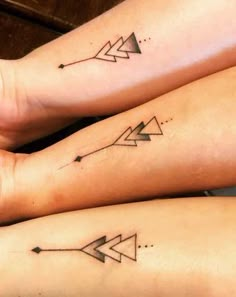 3 Sister Tattoos, Siblings Tattoo For 3, Tattoo Friends, Matching Tattoos For Siblings, Sisters Tattoo, Sibling Tattoos