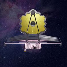 an artist's rendering of the spacecraft in space