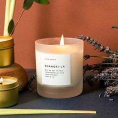 Take a journey to paradise. Our custom blend of lemongrass, lavender, and eucalyptus essential oils - designed to calm your mind and uplift your spirit - is soothing and transcendent; with herbaceous floral notes and a fresh, citrusy undertone. Slow North creates the finest plant-based, soy-wax candles for any space. From our 100% essential oil fragrances to our cotton wicks, our products redefine all-natural luxury. Our candles are vegan and free from artificial dyes and ingredients. You will e Eucalyptus Lavender, Candle Care, Lemongrass Essential Oil, Eucalyptus Essential Oil, Essential Oil Fragrance, Skin Care Kit, Shangri La, Hand Poured Candle, Sea Breeze