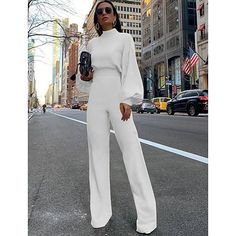 Collar Jumpsuit, Jumpsuit Elegant, Looks Chic, Jumpsuit Fashion, Fashion 2020, Looks Style, Mode Inspiration