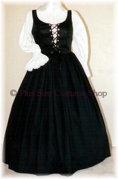 Image result for peasant hoop skirt Halloween Gown, Black Cotton Skirt, Plus Size Costume, Plus Size Halloween Costume, Peasant Shirt, Plus Size Halloween, Adult Halloween Costumes, Costume Shop