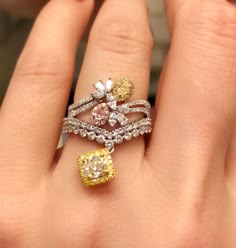 Cocktail Ring Designs, Handmade Gold Jewellery, Classic Wedding Rings, Fancy Jewellery, Jewelry Fashion Trends