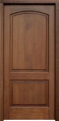 a close up view of a wooden door