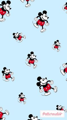 the mickey mouse pattern is very cute