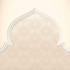 an ornate background with white paper cutouts on the edges and a pattern in the middle