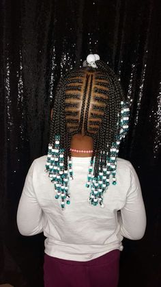 Braids With Beads Hairstyles, Kids Crochet Hairstyles, Beads Hairstyles, Braids And Beads, Braids Kids, Toddler Braids, New Natural Hairstyles