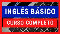 a close up of a keyboard with the words ingles basico and cuso complete