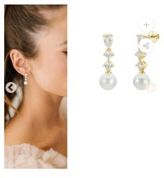 Indulge in timeless elegance with these crystal stud earrings with a delicate pearl drop on the end. Their subtle yet stunning design makes them a must-have accessory for any bride. Elegant Diamond White Teardrop Jewelry, Elegant Teardrop Jewelry With Diamond Accents, Elegant Teardrop Diamond Earrings With Accents, Elegant Teardrop Diamond Earrings With Diamond Accents, Elegant Teardrop Diamond Earrings, Elegant Drop Diamond Earrings For Formal Occasions, Elegant Diamond White Crystal Earrings With Sparkling Stones, Elegant Bridal Earrings In Diamond White For Formal Occasions, Timeless Evening Bridal Earrings With Cubic Zirconia