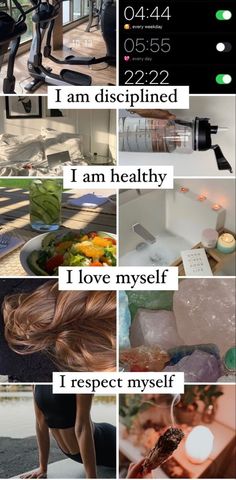 Respect Myself, I Am Healthy, Studera Motivation, I Love Myself, Vision Board Wallpaper, Trening Fitness, Dream Vision Board, Life Vision Board, Vision Board Affirmations