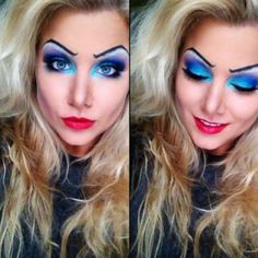 Disney Ursula makeup tutorial Disney Ursula, Halloween Decor Diy, Makeup Powder, Hallowen Costume