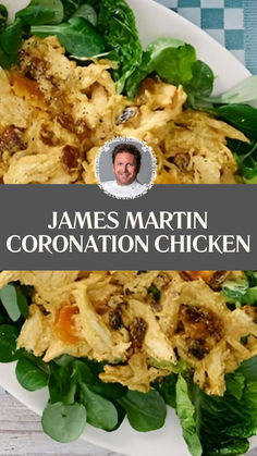 James Martin Coronation Chicken Coronation Chicken Recipe, James Martin Recipes, Coronation Chicken, Salad Topping, British Dishes, Sandwich Fillings, Salad Toppings, James Martin, Gluten Free Chicken