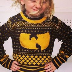 Fancy - Wu-Tang Christmas Sweater by Shredders Knitted Apparel Big Lebowski Sweater, Ugly Christmas Sweater Cookies, Ugly Hanukkah Sweater, Tacky Sweater, Snowman Sweater, Xmas Sweater