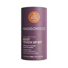 TOUCH-UP ROOTS AND GRAYS: Root Perfection is perfect for covering roots and greys to extend time between salon appointments and full hair color applications by three weeks—it blends seamlessly with existing salon hair color shades for beautiful, even gray coverage.

Quick fix: takes 10 minutes for 100% grey coverage. Full of healthy, hair-loving ingredients: keratin, argan oil, and ginseng root extract protect and pamper hair.No harsh ingredients: 100% ammonia-free, PPD-free, resorcinol-free, pa Full Hair Color, How To Dye Hair At Home, Salon Hair Color, Madison Reed, Conditioning Hair Mask, Root Touch Up, Hair Color Cream, How To Lighten Hair, Hair Color Shades