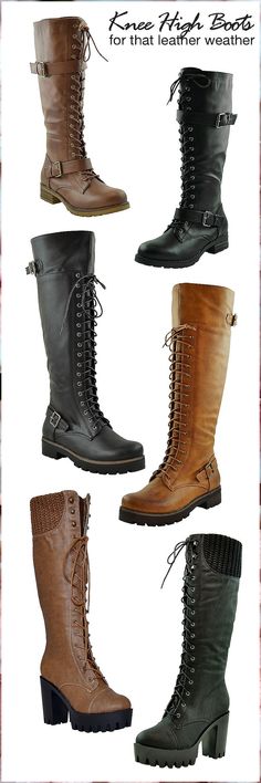 Winter Shoes High Boots - No time to search for the products you're hunting for? Check out Amazon.com now! Bobbies Shoes, Knee High Black Boots, High Black Boots, Platform High Heel Shoes, Heels Platform, Boots High, Cute Boots, Womens Knee High Boots, Crazy Shoes