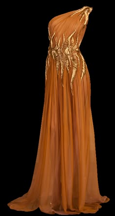 462496oneshoulder Dorne Aesthetic Clothes, Dorne Fashion, Autumn Court Dress, Dorne Dress, Asgardian Dress, Ellaria Sand, Sand Dress, Greek Dress, Fantasy Dresses