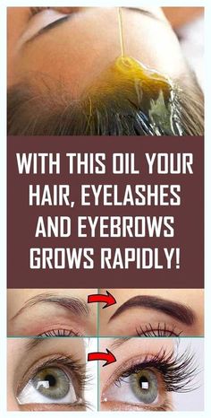 How did you know? Arresting info! Oil Your Hair, Grow Thick Long Hair, Eyelashes And Eyebrows, How To Grow Eyebrows, Grow Long Hair, Castor Oil, Fall Hair, Beauty Care, Hair Looks