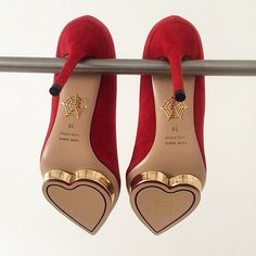 Kasut Tumit Tinggi, Red High, Fabulous Shoes, Shoe Closet, Charlotte Olympia, Crazy Shoes