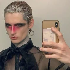 Masc Makeup, Boy Makeup, Halloween Hombre, Men Makeup, Drag Make-up, Drag King, Rave Makeup, Drag Makeup, Male Makeup