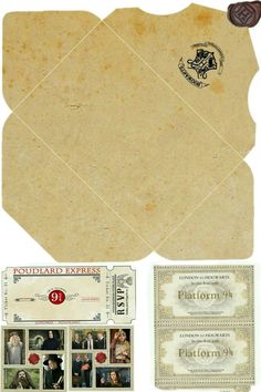 an old fashioned envelope with stamps on it and some other items to make it look like they