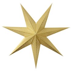 a golden star on a white background