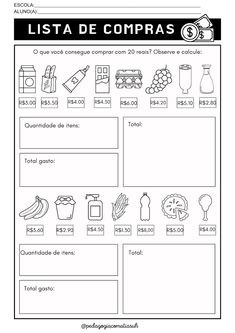 spanish worksheet with pictures and words to help students learn how to use them