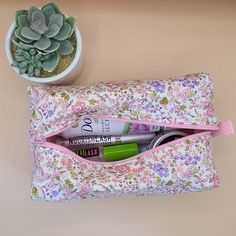 ❤️❤️❤️A great gift for yourself, friends, neighbors and your lovely mom! 🪡These cute and floral makeup bags will help you in many ways. You can put your makeup in this toiletry bag when you are at a party or out. You can make a loved one happy by gifting it to a friend. If you are going to travel, you can put your cosmetic bag in your suitcase and prevent your make-up materials from being messy.🌸 Production time: My makeup bags are usually in stock, but if they are out of stock, I try to sew t Feminine Rectangular Cosmetic Bag For Everyday Use, Cute Rectangular Zipper Pouch For Cosmetics And Toiletries, Feminine Everyday Cosmetic Bag With Zipper, Feminine Zipper Pouch Bag As Gift, Feminine Bags With Zipper Pouch As Gift, Feminine Rectangular Pouch For Gifts, Cute Rectangular Cosmetic And Toiletry Zipper Pouch, Rectangular Zipper Pouch For Cosmetic Storage, Feminine Rectangular Pouch As Gift