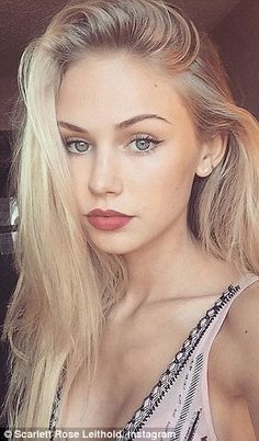 Scarlett Rose Leithold, Scarlett Leithold, Scarlett Rose, Blonde Model, Home Dress, Blonde Beauty, Blonde Girl, Beauty Inspiration, I Missed