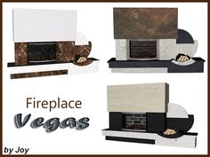 fireplace vegass by joy - joy for the simse game, fire place