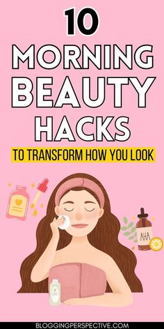 Cheap Beauty Hacks, Morning Hygiene Routine, How To Enhance Your Beauty, Flawless Makeup Tutorial, Art Deco Makeup, Morning Makeup Routine, Pro Makeup Tips, Simple Beauty Routine