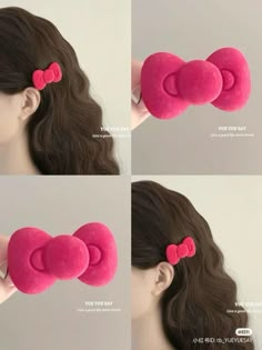 사진 촬영 포즈, Hair Accessories Collection, Hair Accessories Clips, Pink Girly Things, Girly Accessories, Hello Kitty Items, Accessories Collection, Girly Jewelry, Pretty Jewellery