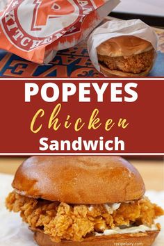 the popes chicken sandwich has been served with coleslaw