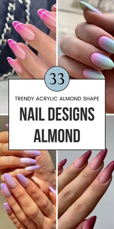 Two-tone ombré almond nails are perfect for any occasion. Featuring pink acrylic and trendy summer designs, these nails are ideal for birthdays and more. Gel x offers durability, while black accents or bow details add a bold touch. Almond shape nails are a favorite for their versatility and professional finish. Short minimalist designs provide a sleek, everyday look. Pin to your "Call Nails Almond" board for more stylish ideas. Ombré Almond Nails, Call Nails, Ombre Almond Nails, Nail Designs Almond, Airbrush Techniques, Vibe Pink, Twist Short, Best Nail Designs